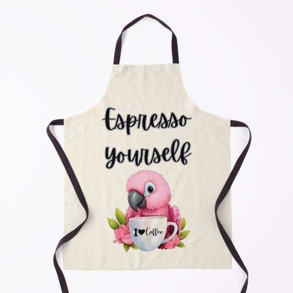 Item preview, Cute  Cartoon parrot with coffee designed and sold by Coolparrotgirl.