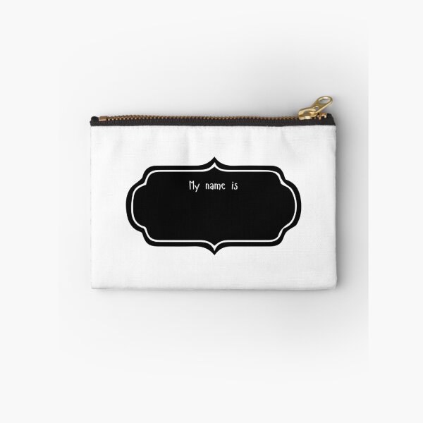 Item preview, "My Name Is" Sign – Blank Name Tag Art designed and sold by art.paperplanes.