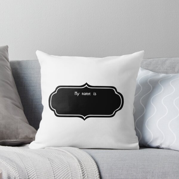 Item preview, "My Name Is" Sign – Blank Name Tag Art designed and sold by art.paperplanes.