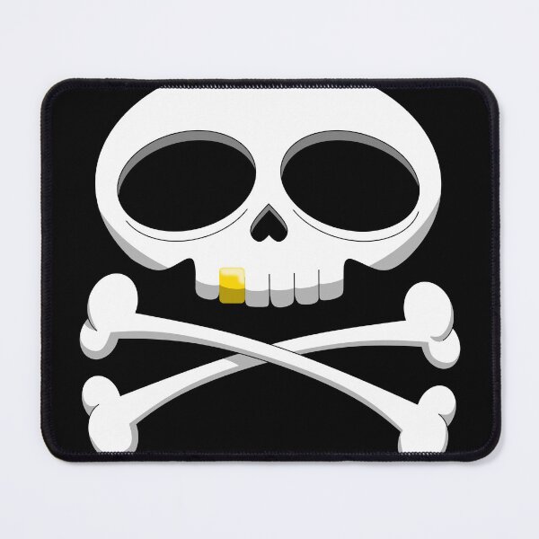 Item preview, Captain Gold Tooth, Skull & Crossbones designed and sold by Half Ton Tees.