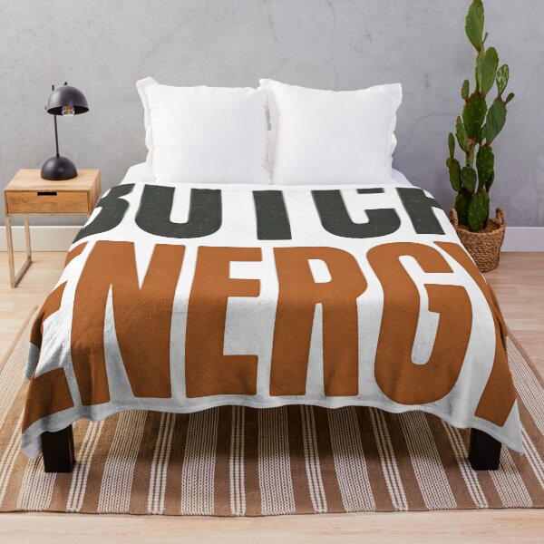 Item preview, Butch Energy Bold Typography Pride Shirt designed and sold by Uglyandcute.