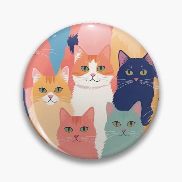 Item preview, Tricolor Cat Pattern designed and sold by PatronesKawai.