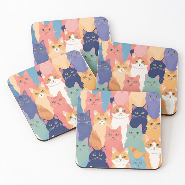 Item preview, Tricolor Cat Pattern designed and sold by PatronesKawai.