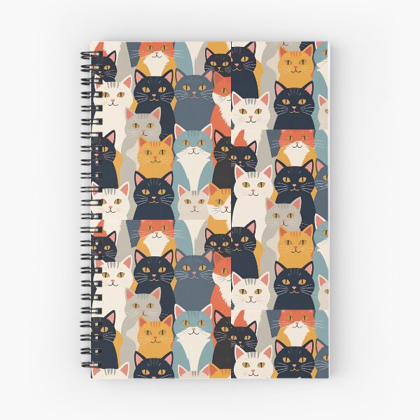 Item preview, Tricolor Cat Pattern designed and sold by PatronesKawai.