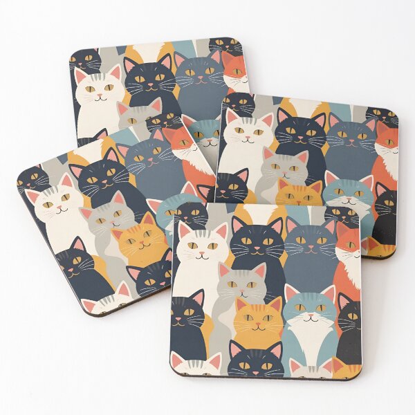 Item preview, Tricolor Cat Pattern designed and sold by PatronesKawai.