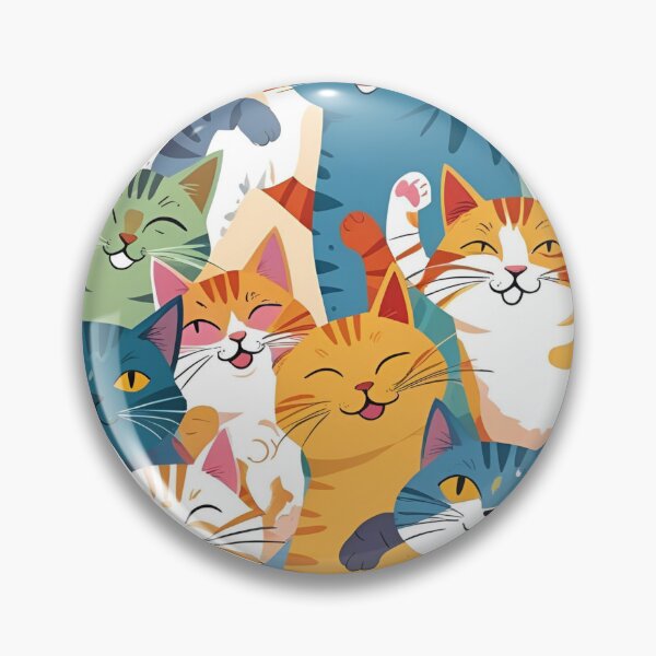 Item preview, Tricolor Cat Pattern designed and sold by PatronesKawai.