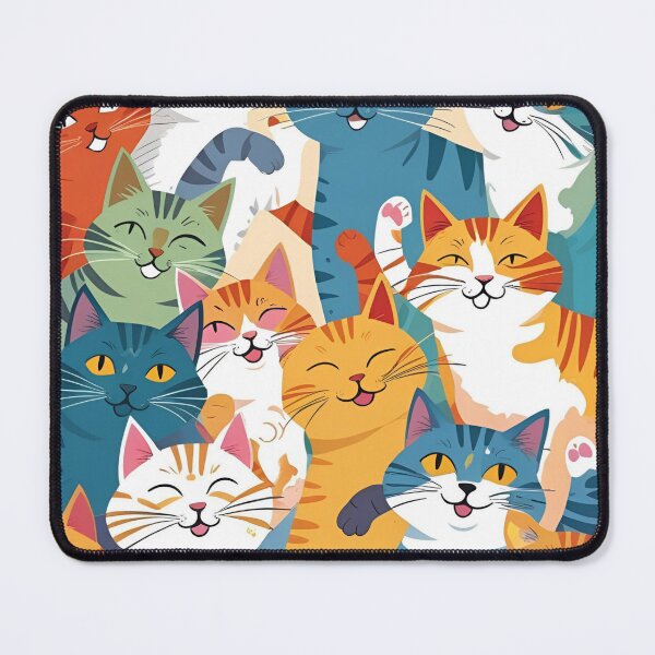 Item preview, Tricolor Cat Pattern designed and sold by PatronesKawai.