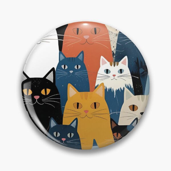 Item preview, Tricolor Cat Pattern designed and sold by PatronesKawai.