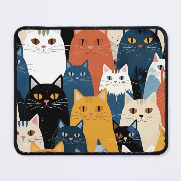 Item preview, Tricolor Cat Pattern designed and sold by PatronesKawai.