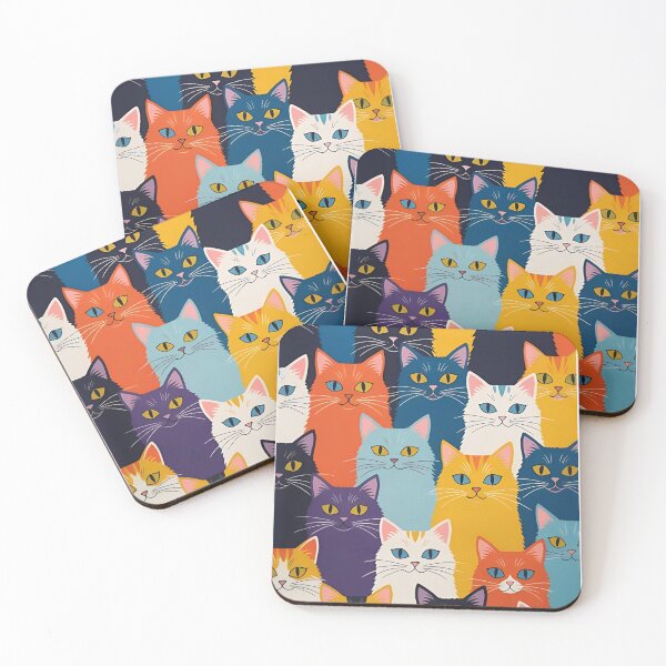 Item preview, Tricolor Cat Pattern designed and sold by PatronesKawai.