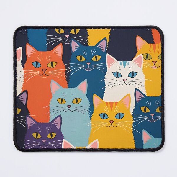 Item preview, Tricolor Cat Pattern designed and sold by PatronesKawai.