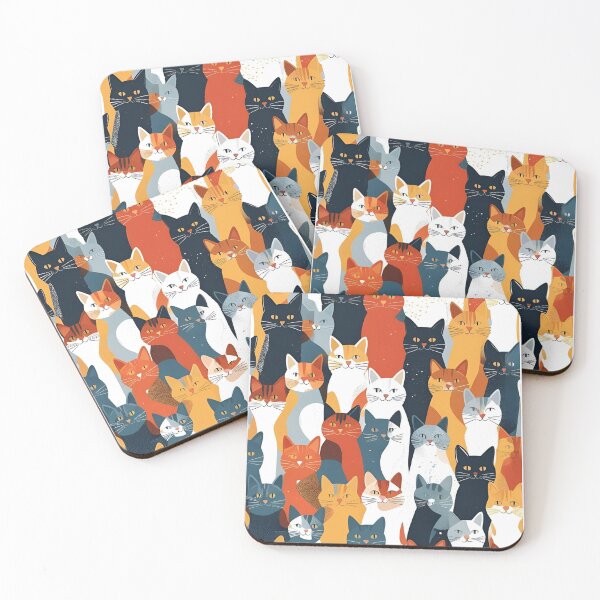 Item preview, Tricolor Cat Pattern designed and sold by PatronesKawai.