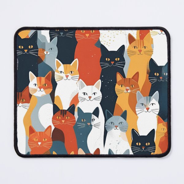 Item preview, Tricolor Cat Pattern designed and sold by PatronesKawai.
