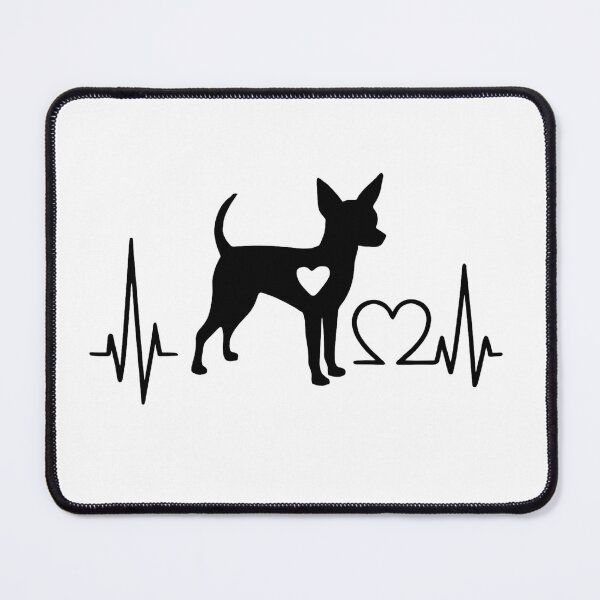 Item preview, German Pinscher EKG Line Minimalist Silhouette – Dog Lover Design designed and sold by GoodyPaws.