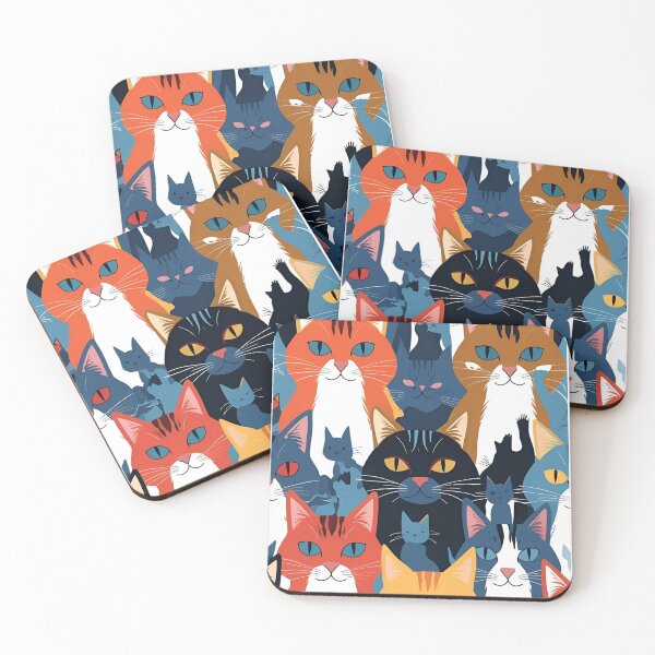 Item preview, Tricolor Cat Pattern designed and sold by PatronesKawai.