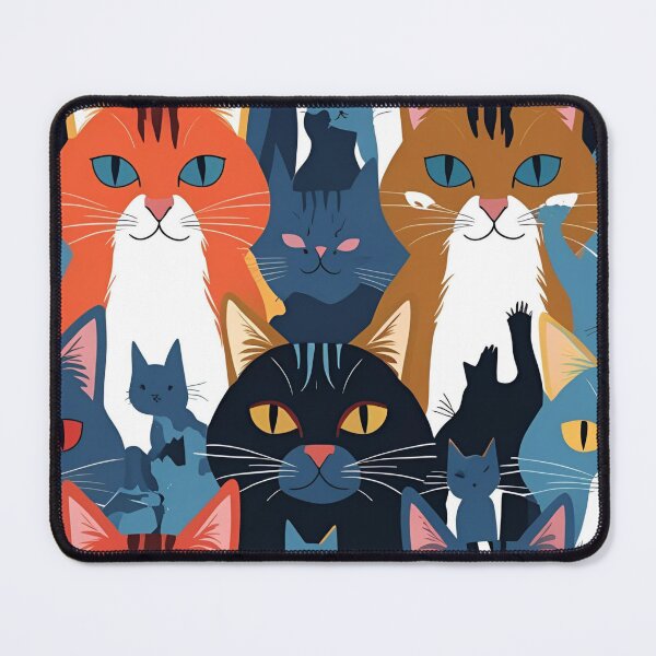 Item preview, Tricolor Cat Pattern designed and sold by PatronesKawai.