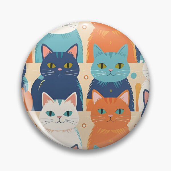 Item preview, Tricolor Cat Pattern designed and sold by PatronesKawai.