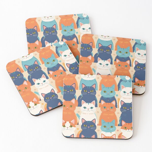 Item preview, Tricolor Cat Pattern designed and sold by PatronesKawai.