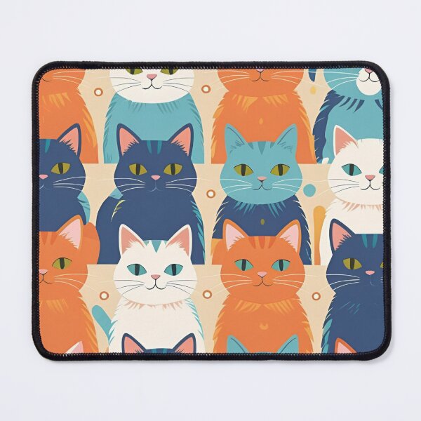 Item preview, Tricolor Cat Pattern designed and sold by PatronesKawai.