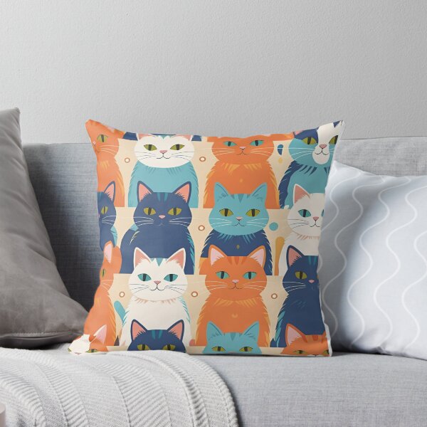 Item preview, Tricolor Cat Pattern designed and sold by PatronesKawai.