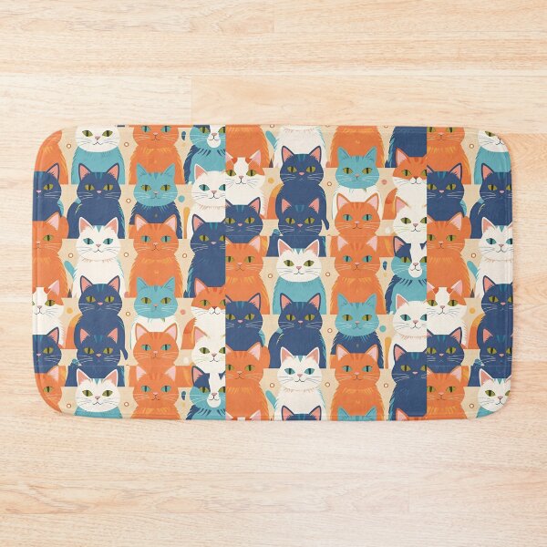 Item preview, Tricolor Cat Pattern designed and sold by PatronesKawai.