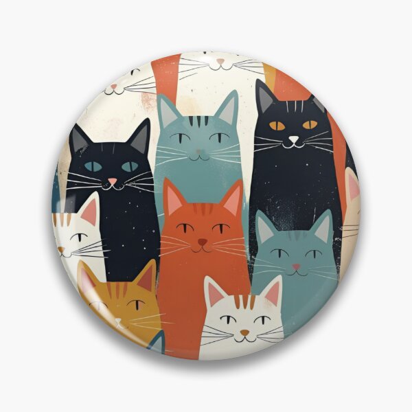 Item preview, Tricolor Cat Pattern designed and sold by PatronesKawai.
