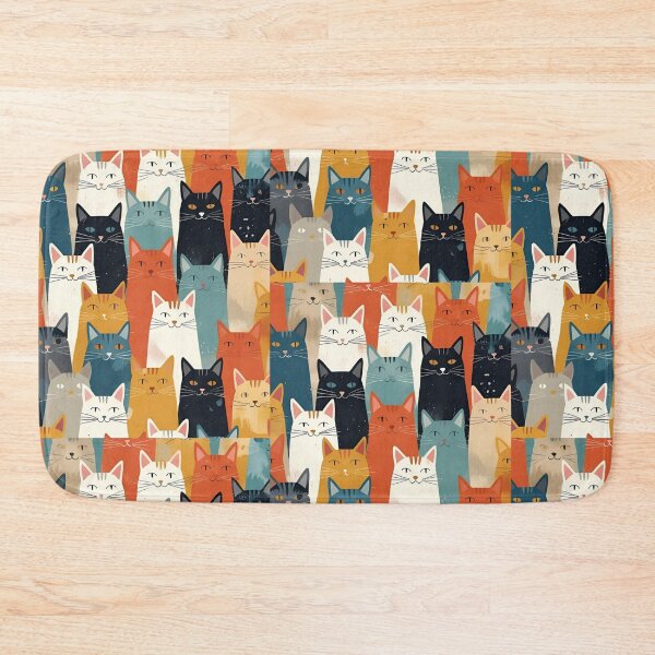 Item preview, Tricolor Cat Pattern designed and sold by PatronesKawai.