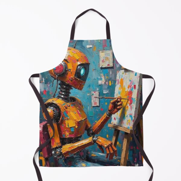 Item preview, Robot Learns Painting designed and sold by Mary Spencer.