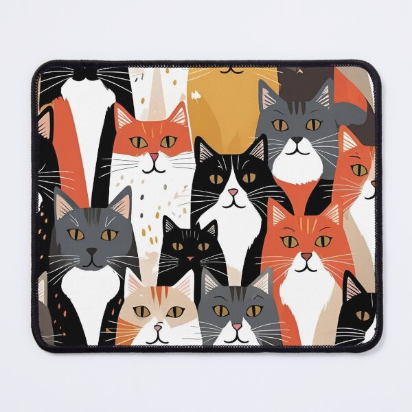 Item preview, Tricolor Cat Pattern designed and sold by PatronesKawai.