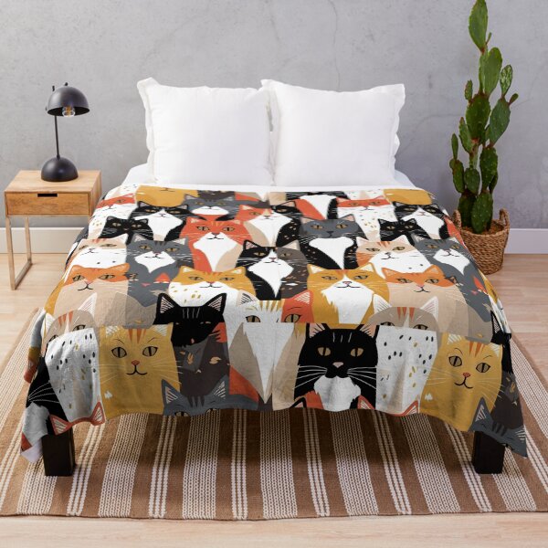 Item preview, Tricolor Cat Pattern designed and sold by PatronesKawai.