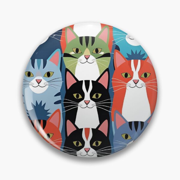 Item preview, Tricolor Cat Pattern designed and sold by PatronesKawai.