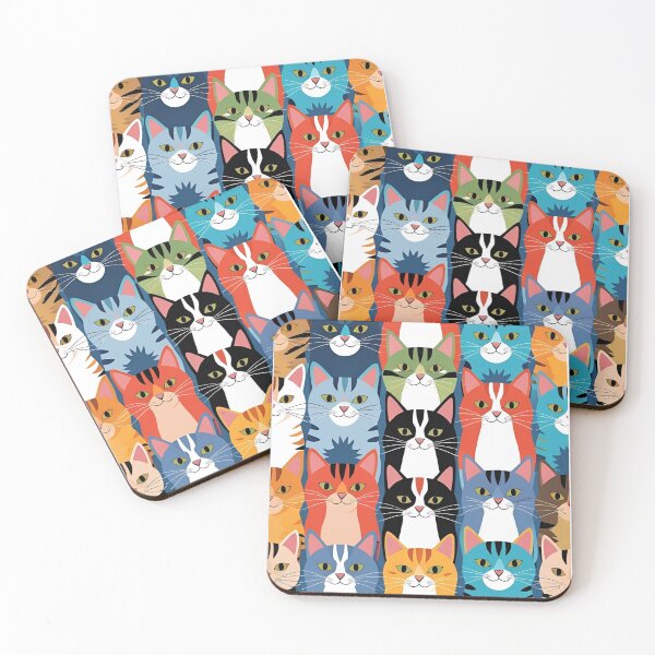 Item preview, Tricolor Cat Pattern designed and sold by PatronesKawai.