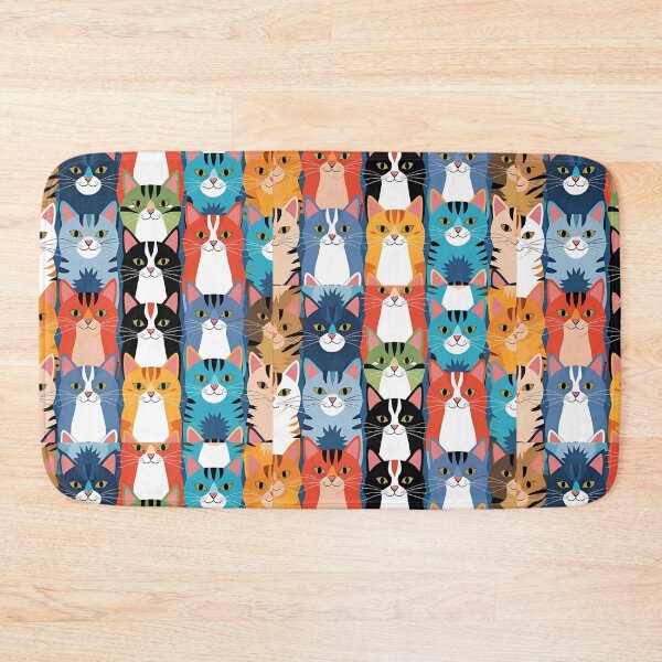 Item preview, Tricolor Cat Pattern designed and sold by PatronesKawai.
