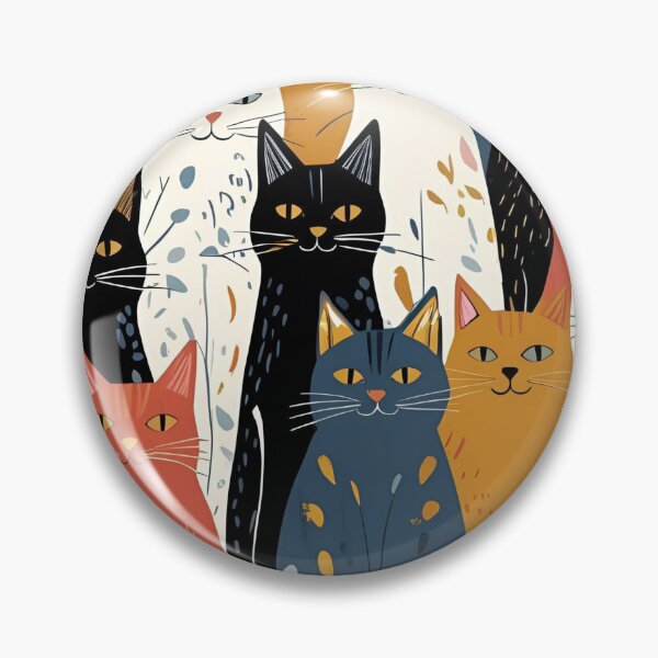 Item preview, Tricolor Cat Pattern designed and sold by PatronesKawai.