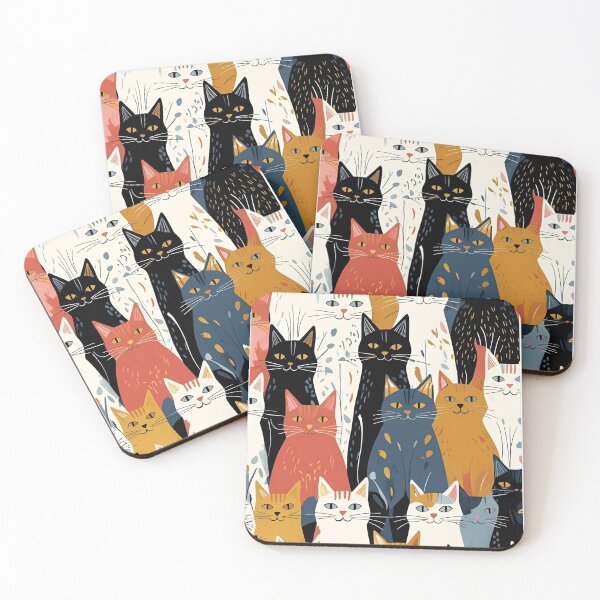 Item preview, Tricolor Cat Pattern designed and sold by PatronesKawai.