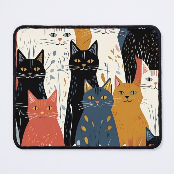 Item preview, Tricolor Cat Pattern designed and sold by PatronesKawai.