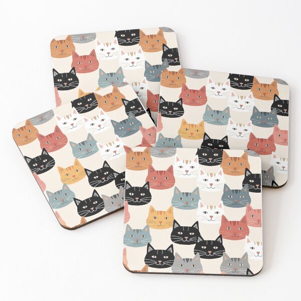 Item preview, Tricolor Cat Pattern designed and sold by PatronesKawai.