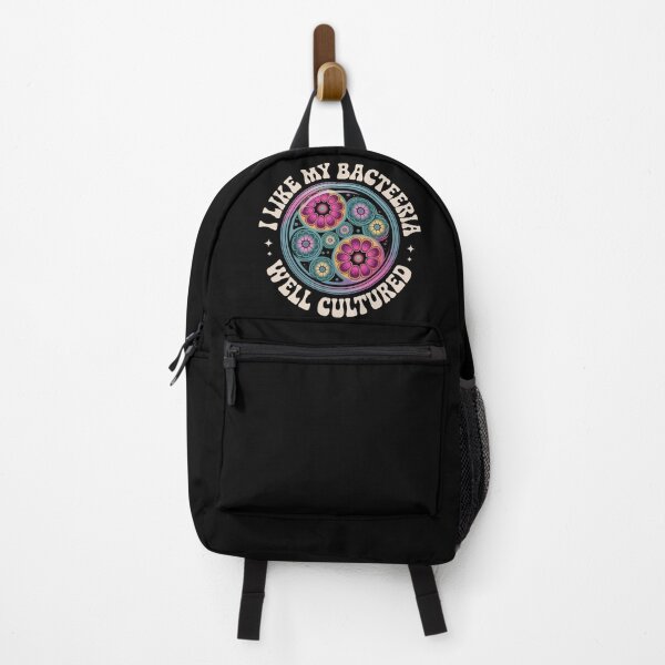Item preview, I like my bacteria well cultured, funny microbiology pun designed and sold by NoetherSym.