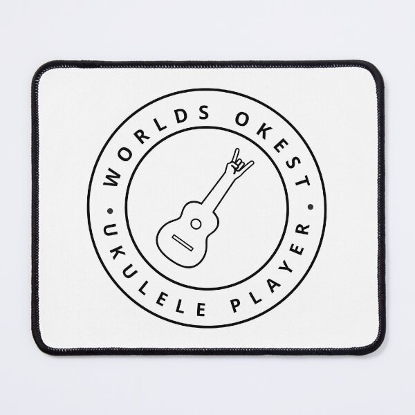 Item preview, Strumming into Style: Get Your "World's Okayest Ukulele Player" Swag designed and sold by PegLeg-Montys.