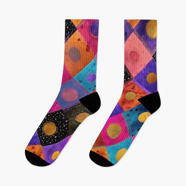 Item preview, Argyle Pattern - Colorful Boho Aesthetic designed and sold by HausKatz.