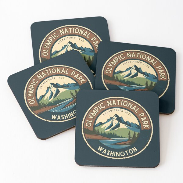 Item preview, Olympic National Park - Washington designed and sold by GoodOldVintage.