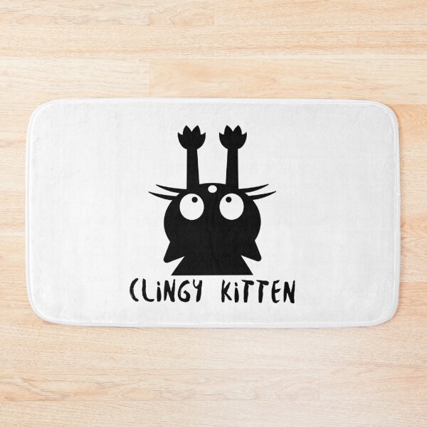 Item preview, Clingy cute kitten sticks to t-shirt designed and sold by foxcart.