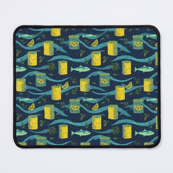 Item preview, Sparkling Sardines Vintage Lemon Cans designed and sold by MidArtForge.