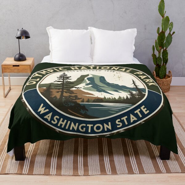 Item preview, Olympic National Park - Washington designed and sold by GoodOldVintage.