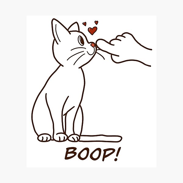 Item preview, Boop! designed and sold by OhNoNotAgain42.