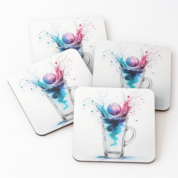 Item preview, Let Redbubble’s Colors Ignite Your Canvas; Creator’s Color Cascade designed and sold by Creative-RE.