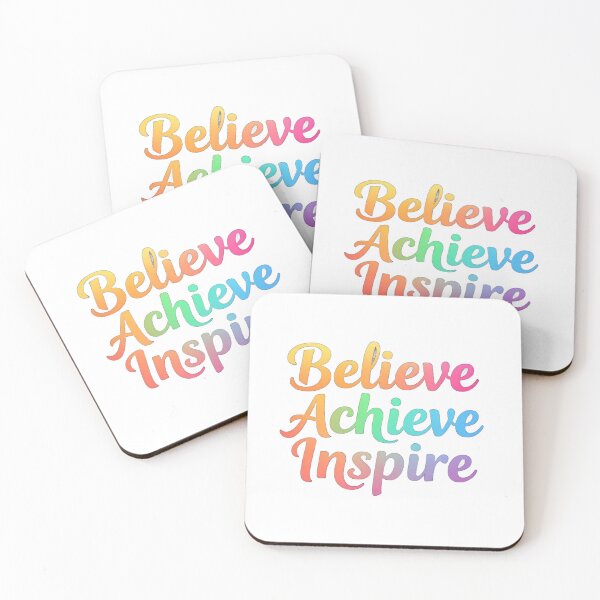 Item preview, Believe Achieve Inspire designed and sold by J-CCreations.