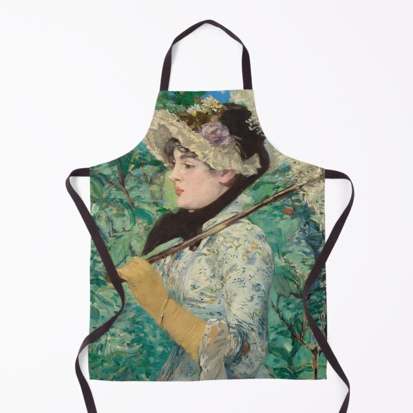 Item preview, Jeanne Spring (1881) by Edouard Manet designed and sold by PureVintageLove.