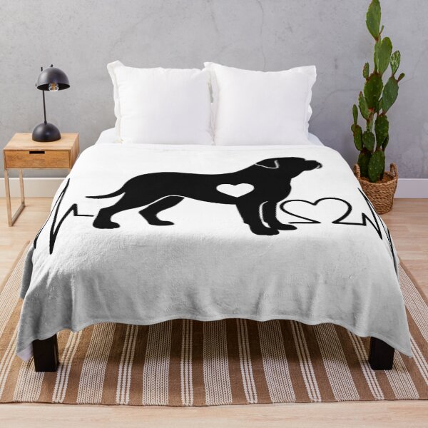 Item preview, Broholmer EKG Line Minimalist Silhouette – Dog Lover Design designed and sold by GoodyPaws.