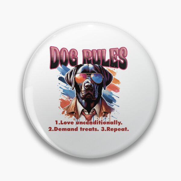 Item preview, The pet rules, one mistake and you have to pay with kibble. designed and sold by Makerminds.